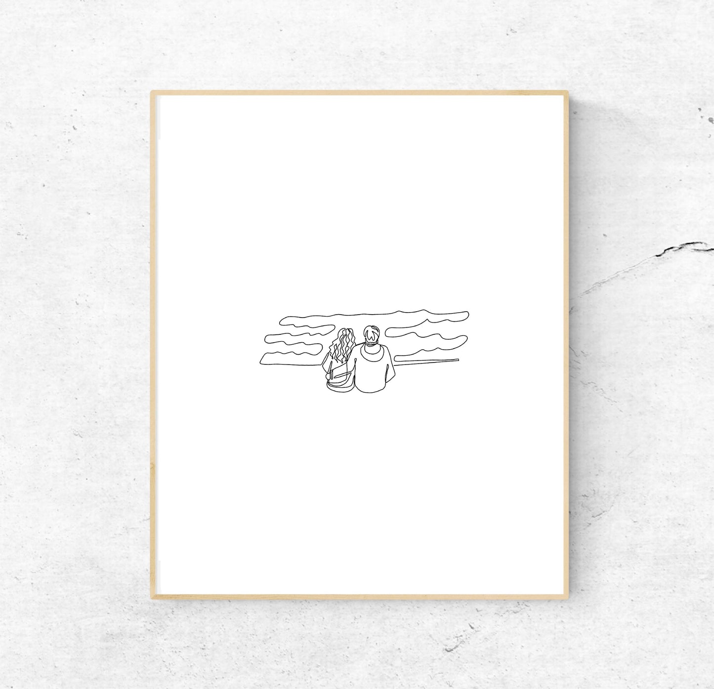 Mine Single Line | 8x10 Unframed