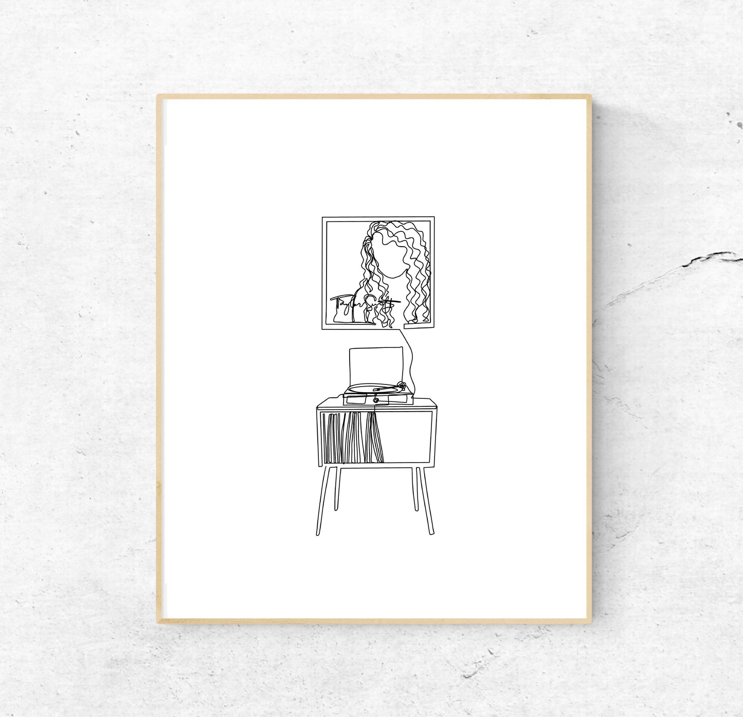 Taylor Swift Debut Album Print | Taylor Swift Album Art