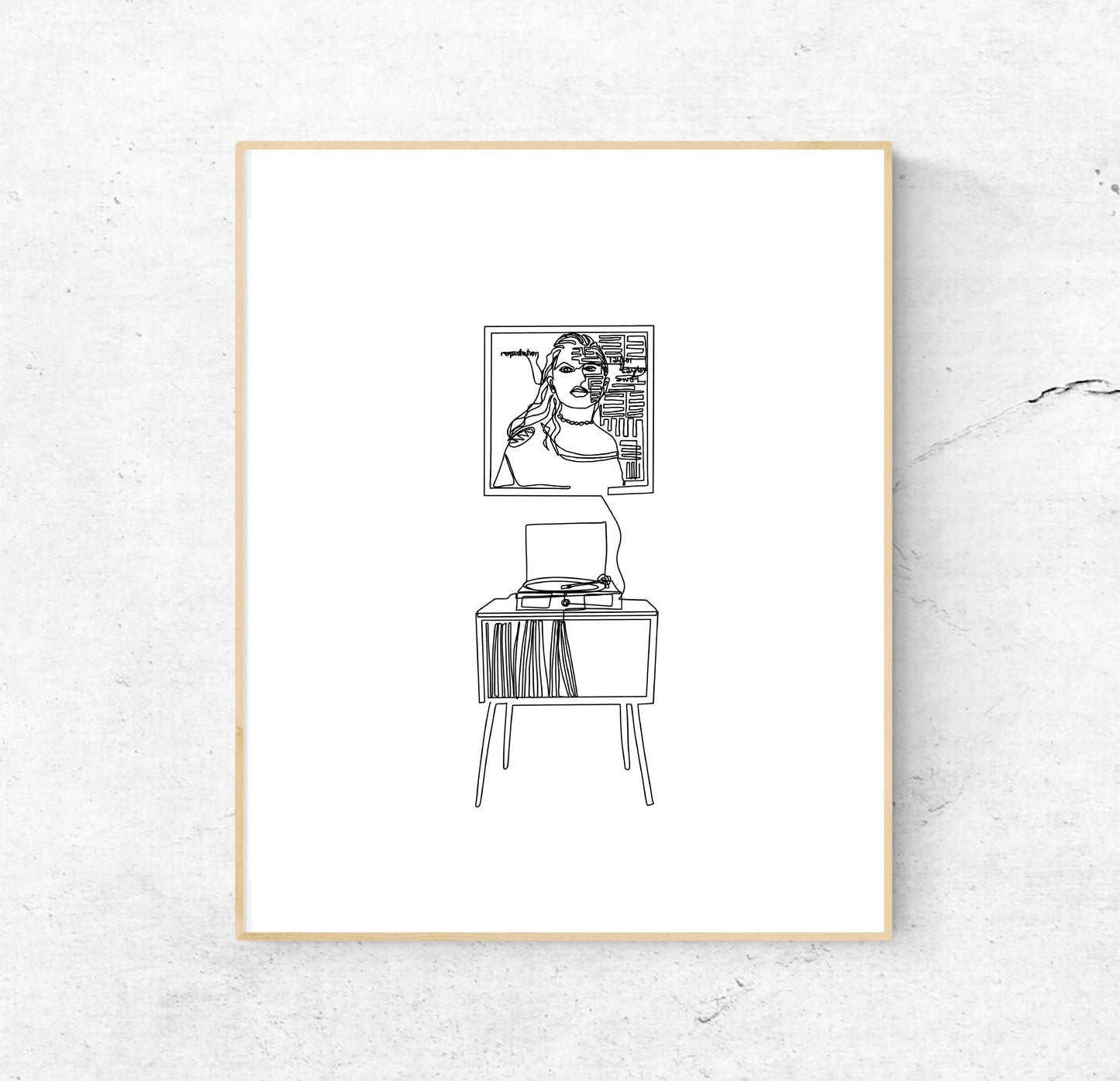 Reputation Album Print | Taylor Swift Album Art