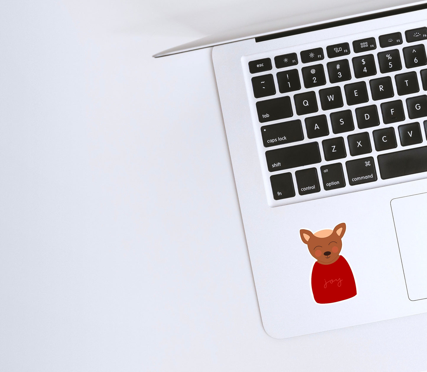 Joy Reindeer Sticker