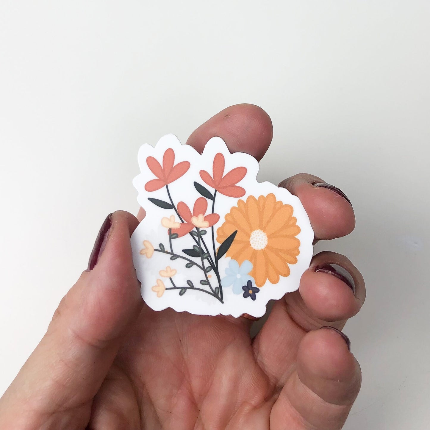 Wildflowers Sticker // positivity sticker