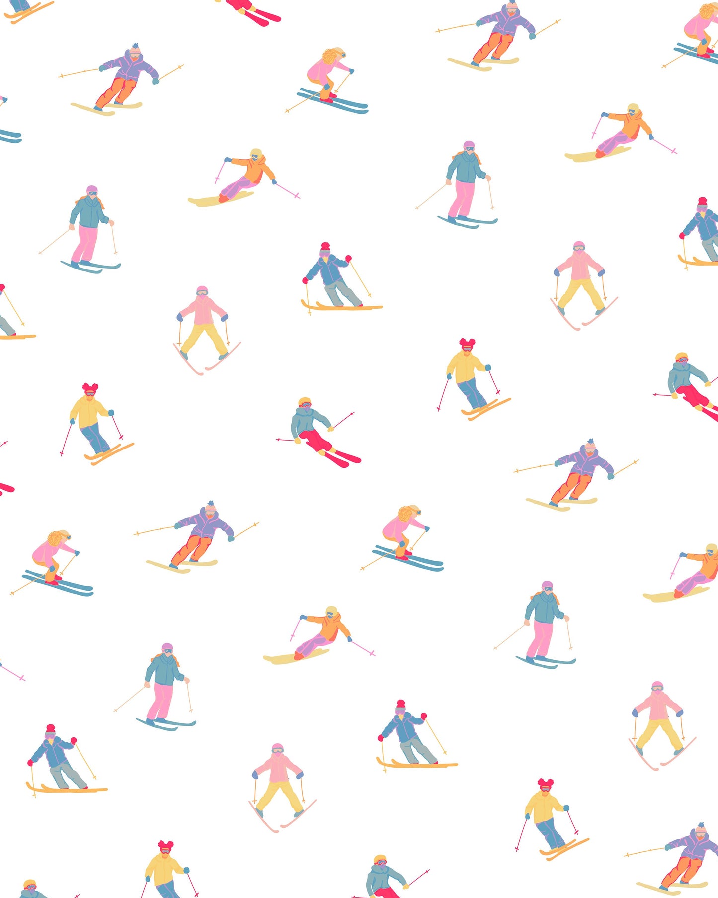 TINY SKIESR Multi Color | Print 8x10 - Unframed