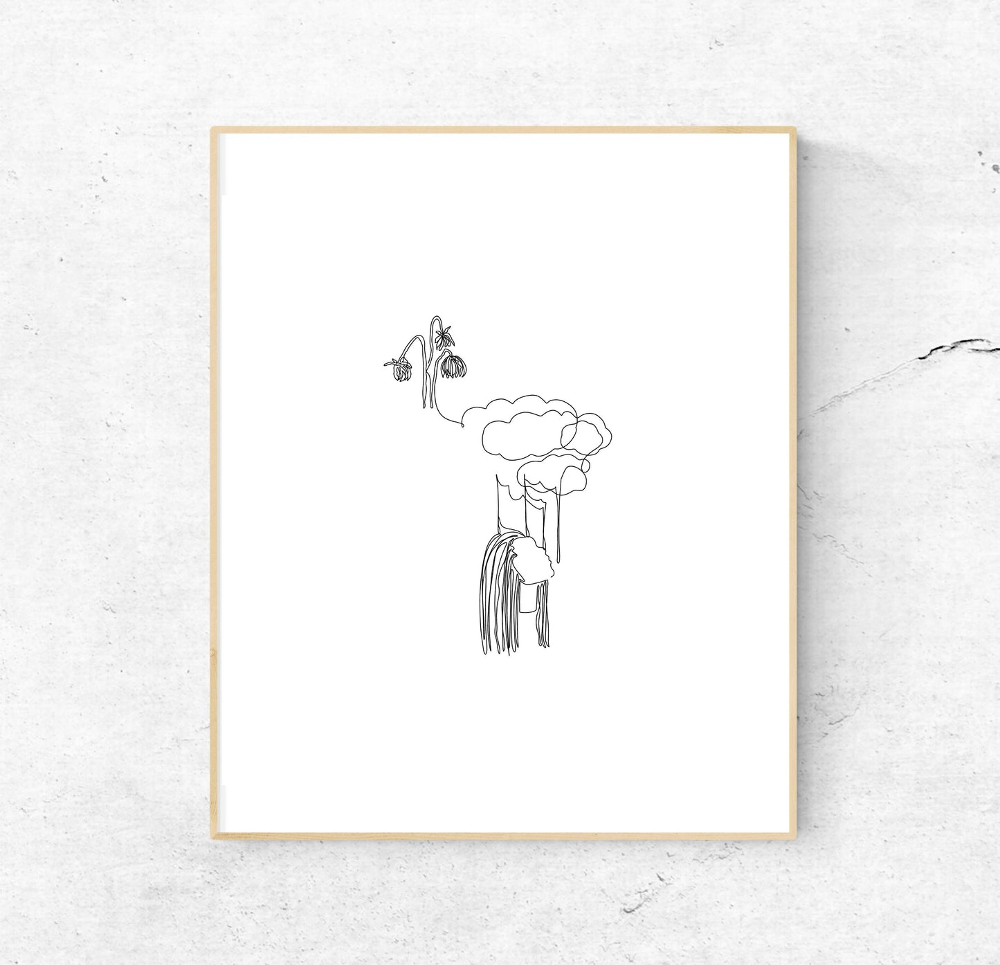 Clean Print | clean single line art | clean art print | 8x10 | love art | relationship art | wedding art | Taylor Swift