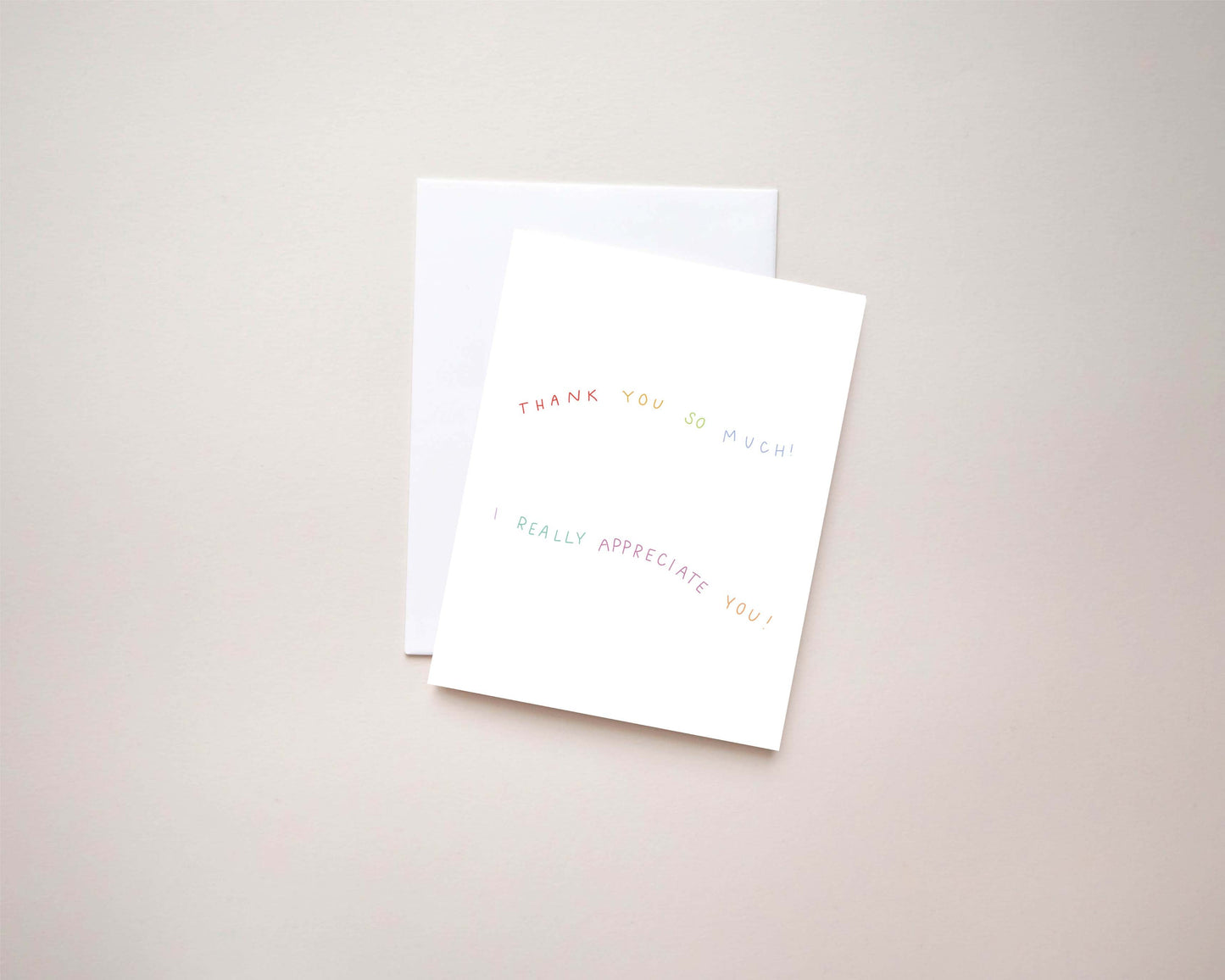 Thank You So Much Card | 4.25x5.5 Folded