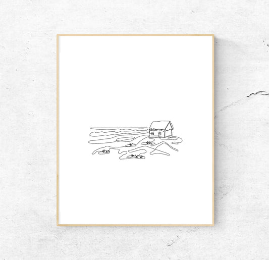 Snow on the Beach Print | 8x10 Taylor Swift