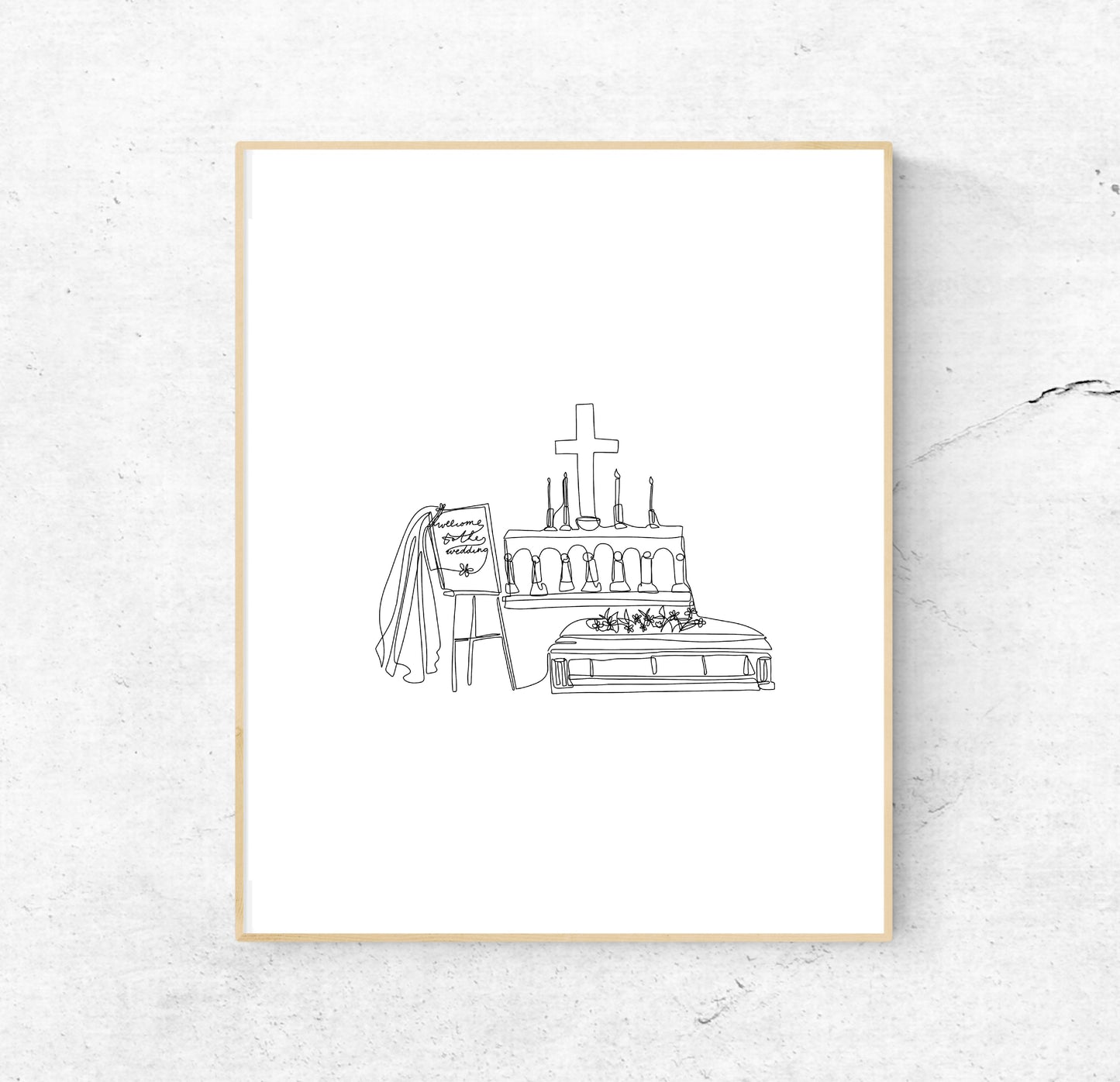 So Long London Single-Line Print