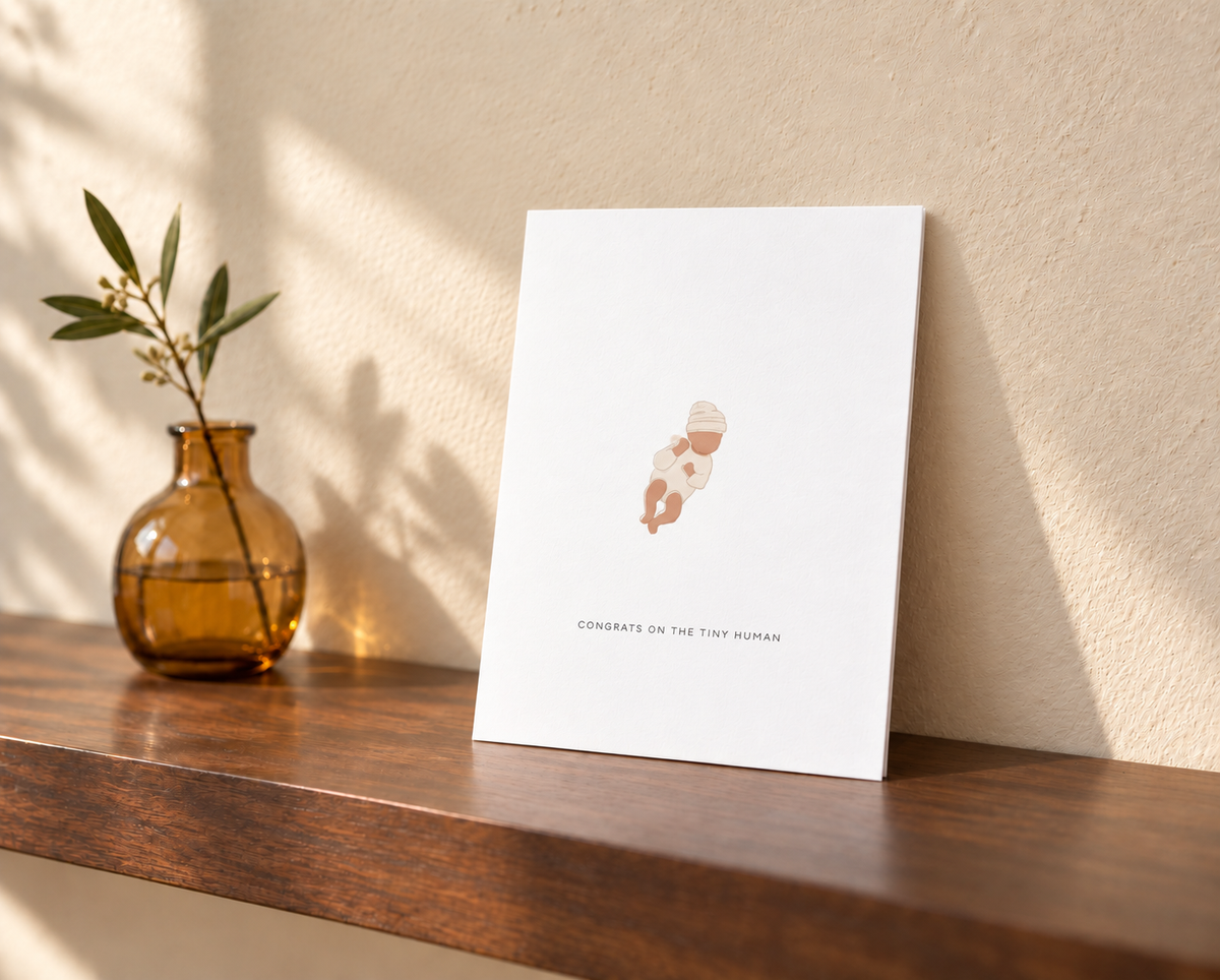 Tiny Human Card (Various Skin Tones)