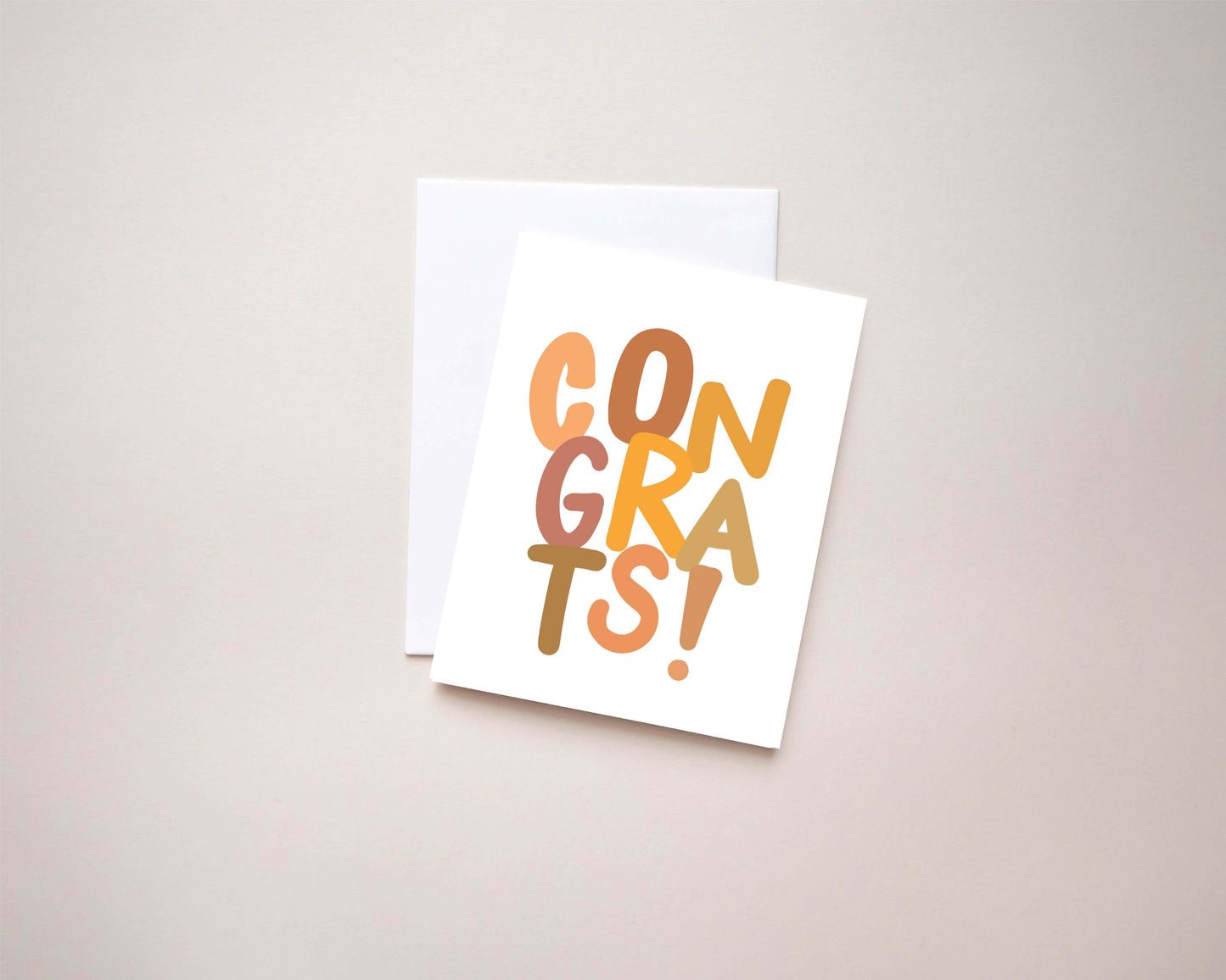 Congrats Card | 4.25x5.5 Folded