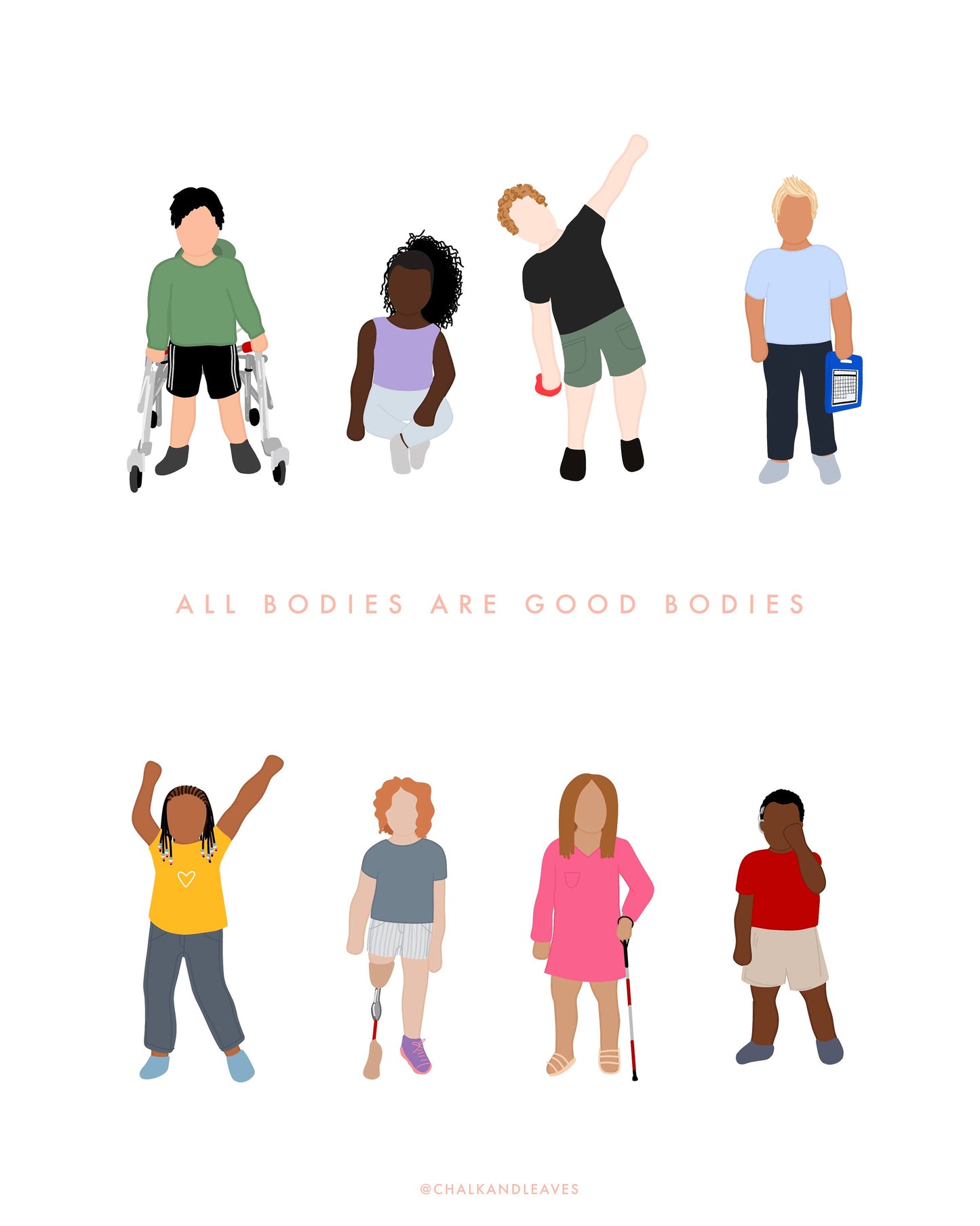 All Bodies are Good Bodies // Ages 2-4 // Art File