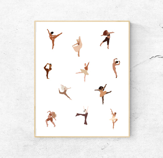 TINY DANCERS  | Print 8x10 - Unframed