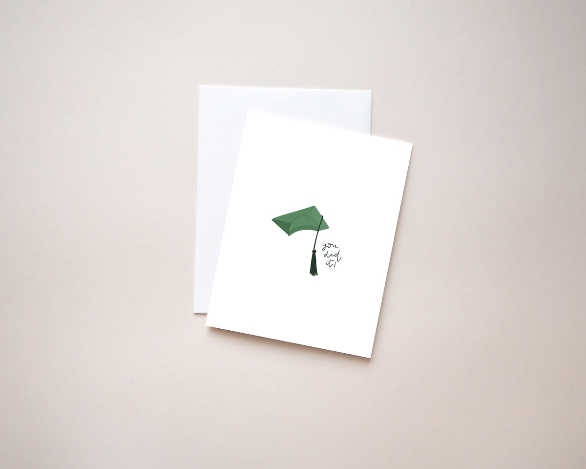 Graduation card | congrats card | congrats grad | handmade greeting card | 4.25x5.5 greeting card | graduation gift | happy graduation