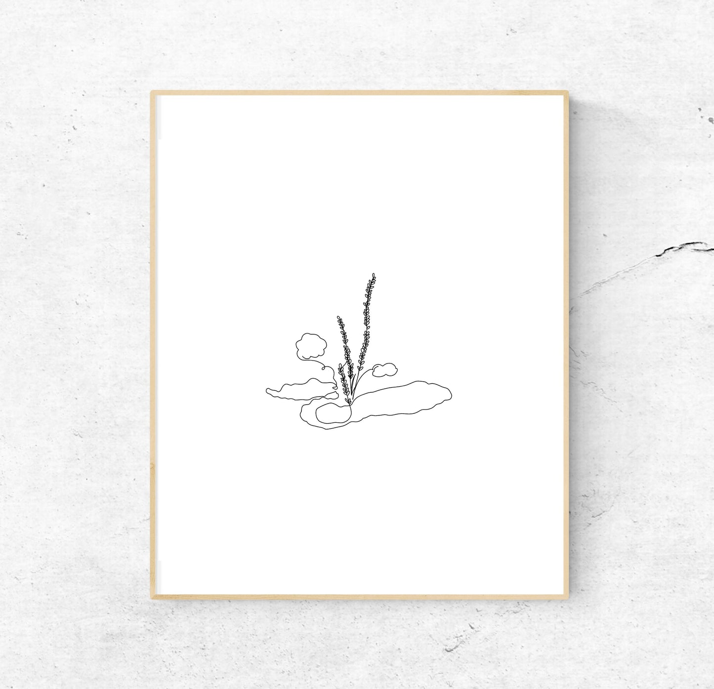 Lavender Haze Print | lavender single line art | art print | 8x10 | lavender haze art | Taylor Swift