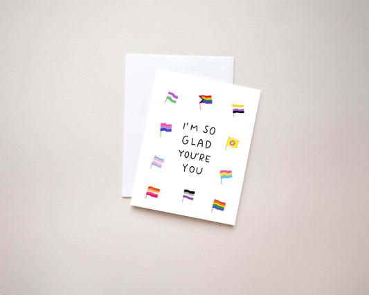 So Glad You're You Card | 4.25x5.5 Folded